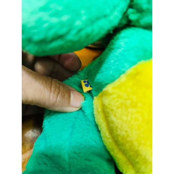 Build A Bear Turtle with Backpack Shell Hidden Pocket Plush Stuffed Animal 13” - Picture 3 of 9